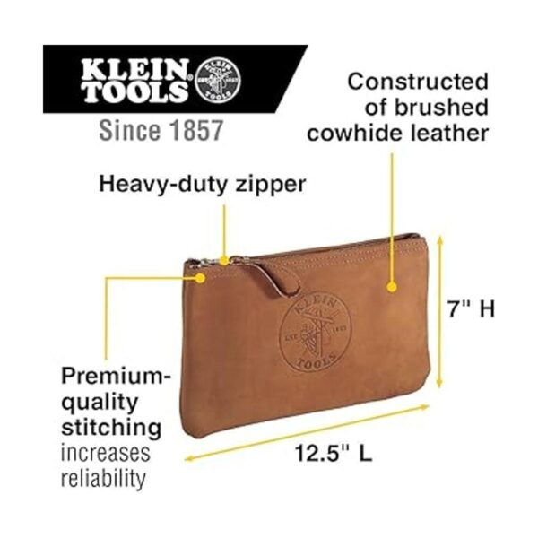 Klein Tools 5139L Bolsa con cremallera bolsa de_2