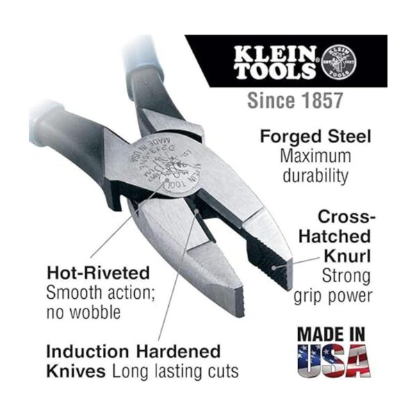 Klein Tools HD20009NE Alicates de corte lateral ACSR_2
