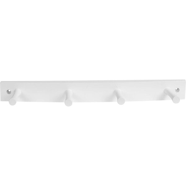 Spectrum Diversified Perchero de pared con 4 clavijas de