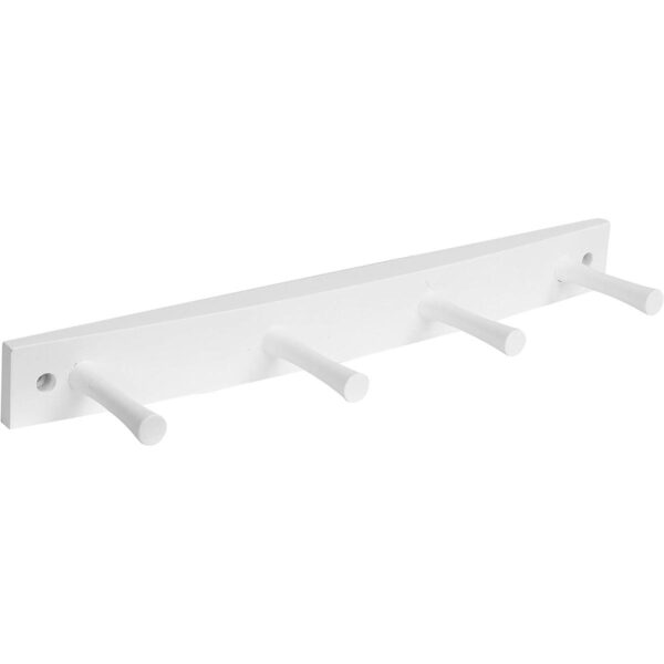 Spectrum Diversified Perchero de pared con 4 clavijas de