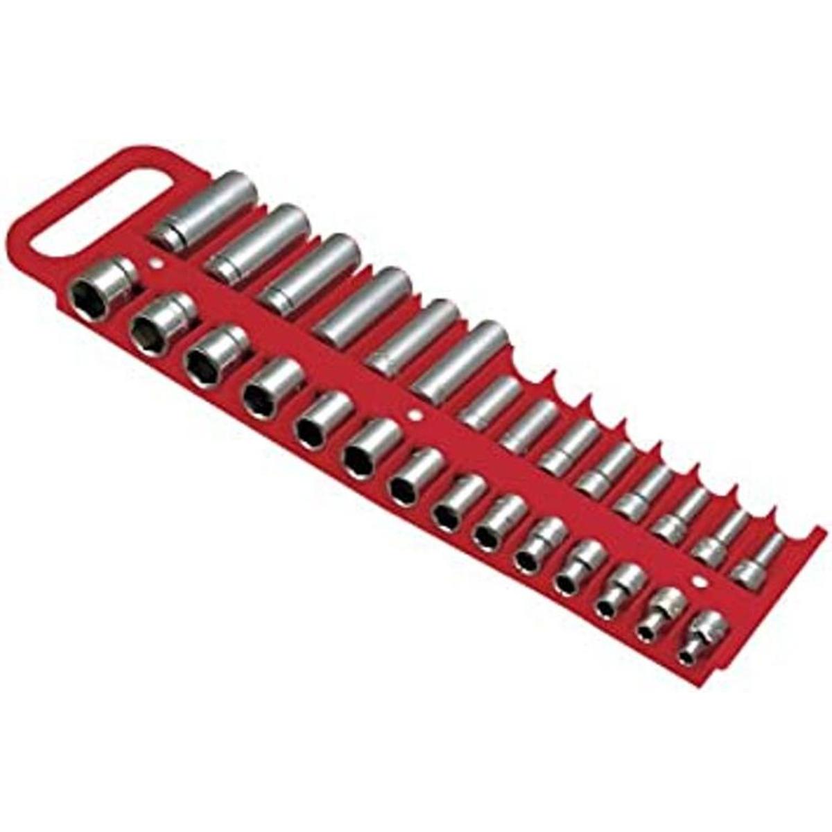Lisle Soporte magnético Soporte magnético de 38 rojo