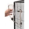 Lixit Botellas de agua de cristal de lujo resistentes para