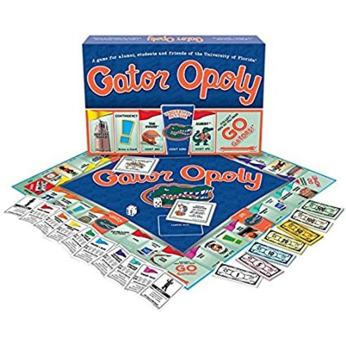 Late for the Sky University of Florida Gatoropoly Blue