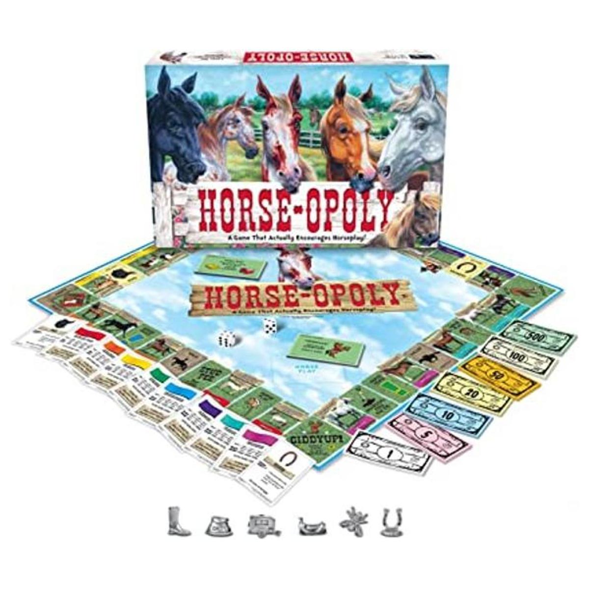 Late For The Sky HorseOpoly Juego de mesa versión en