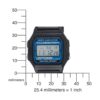Reloj iluminador F105W1A Multi color 7_4