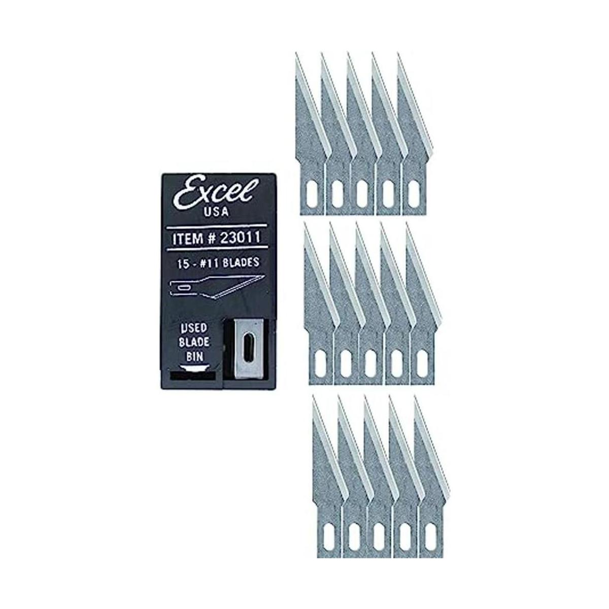 Excel Blades 11 Cuchillas de repuesto para cuchillos de