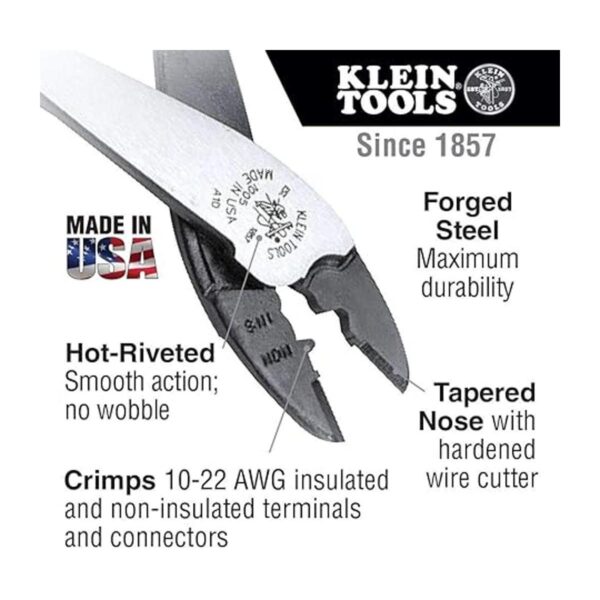 Klein Tools 1005 Herramienta de engarzado y corte de 934_2