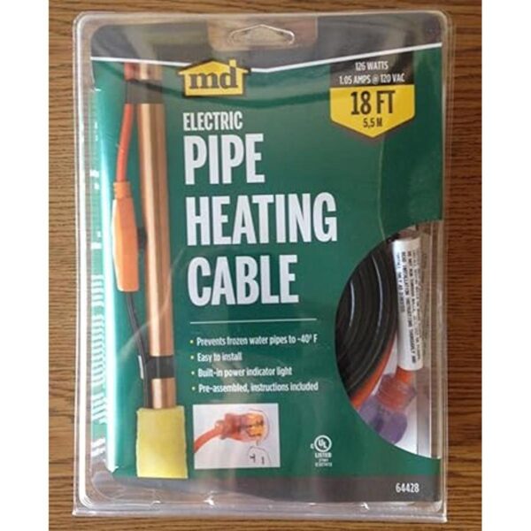 MD Building Products 64428 Md Cable de calefacción de