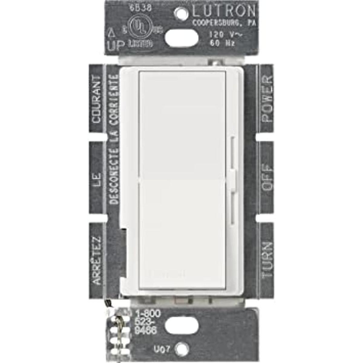 Lutron DV10PWH PRESET DIMMER Color blanco