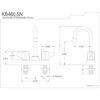 Bar llave con mango de Franklin Canopy KB460_2