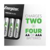 Energizer Cargador básico de recarga con 2 baterías_2