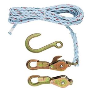 Klein Tools Block and Tackle empalmados al bloque N 268_1
