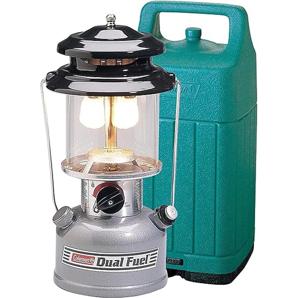 Coleman Premium Farol de combustible doble con funda de