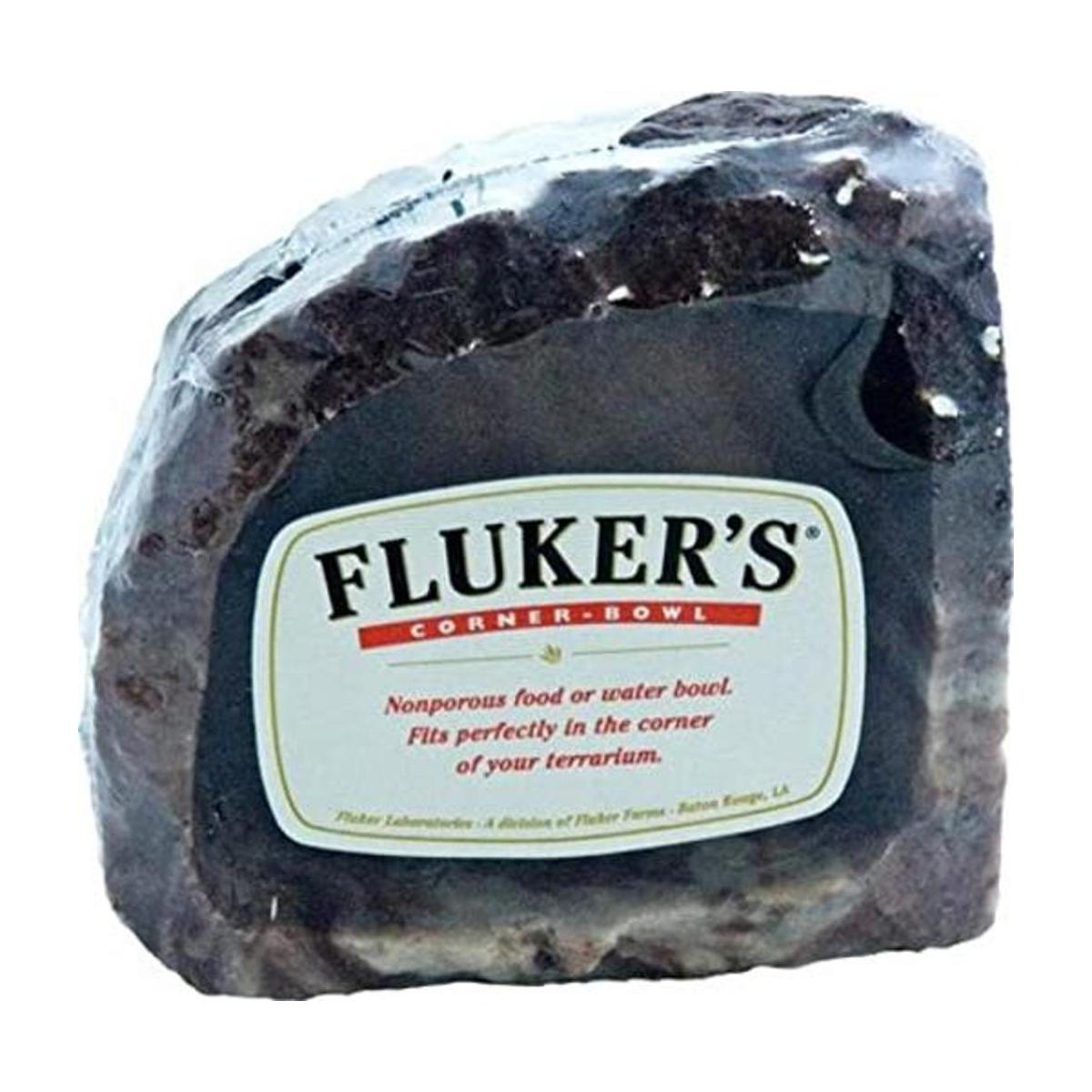 Flukers Food Water Reptile Corner Bowl
