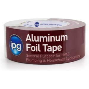 Cinta de papel de aluminio IPG 2 x 50 yardas plata un_1
