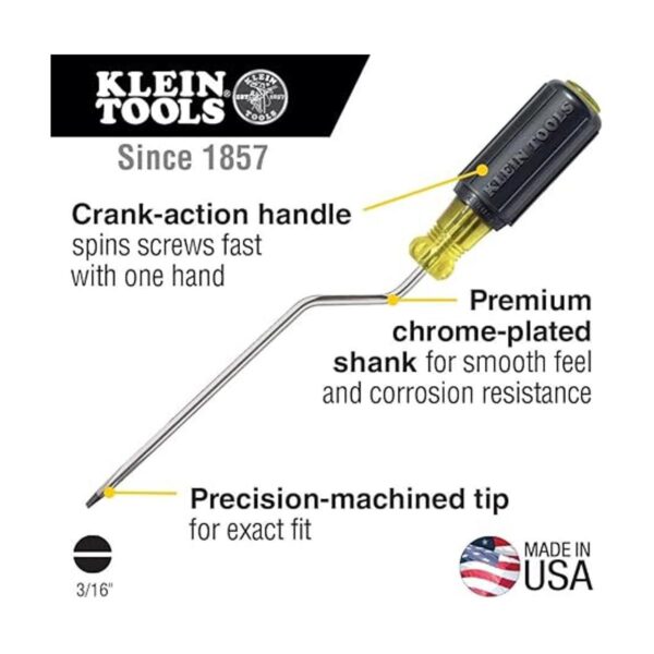 Klein Tools 6716 desarmador CabinetTip RapiDriv de 14_2