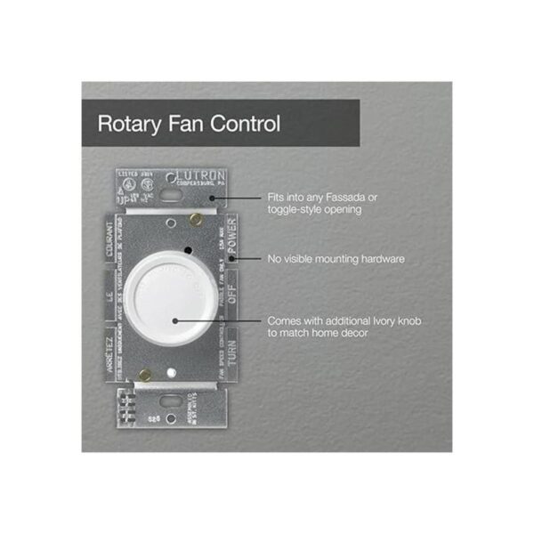 Lutron FSQ2FHDK Electronics Control de velocidad de_4