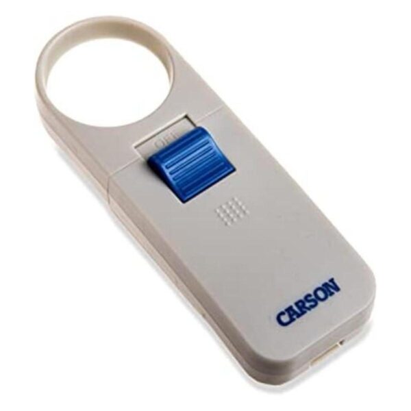 Carson Lupa asférica iluminada de mano 7 luces LED con_1