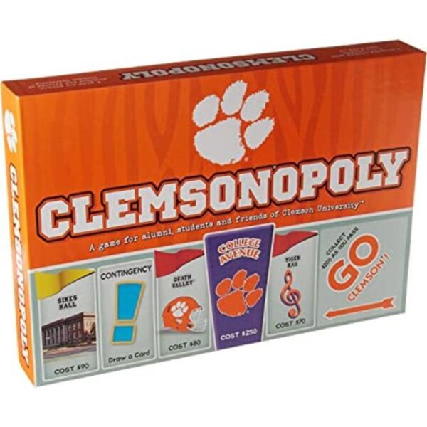 Late for the Sky Clemson University Clemsonopoly Brown_1