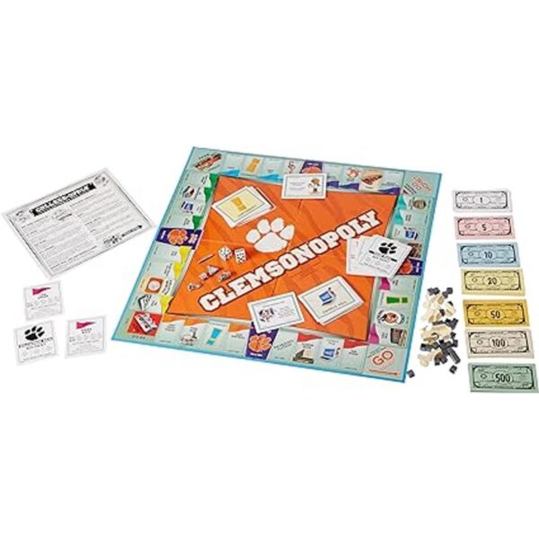 Late for the Sky Clemson University Clemsonopoly Brown_3