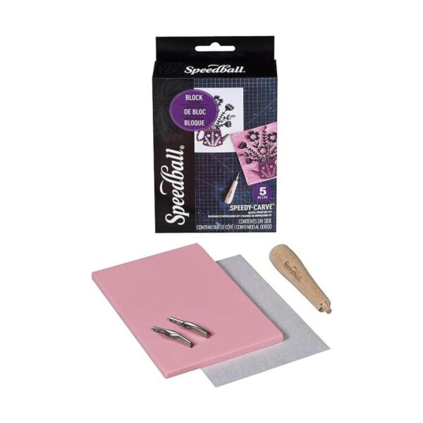 Juego para estampar Speedball de tallado rápido_1