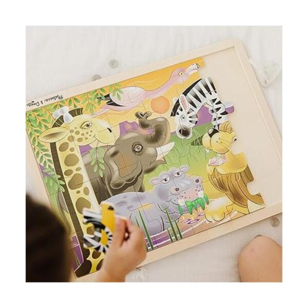 Rompecabezas Melissa Doug de safari en llanuras_2