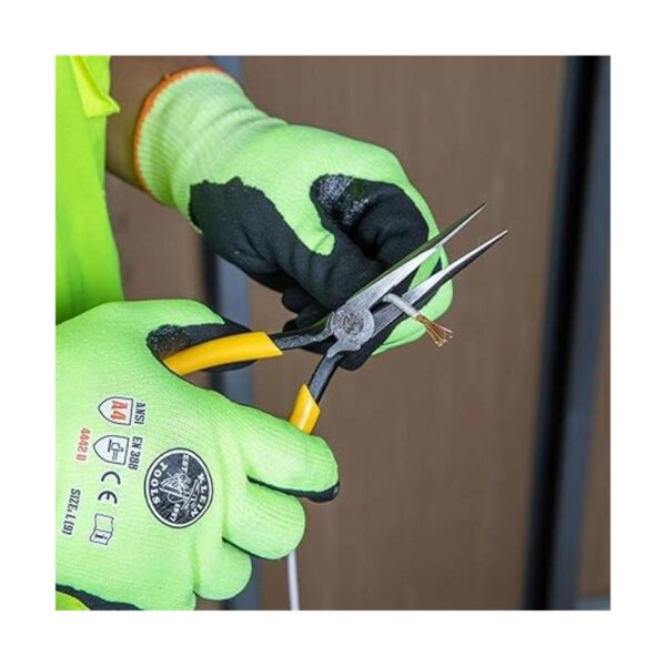 Klein Tools D2037 Alicates de nariz de aguja cortadores_3