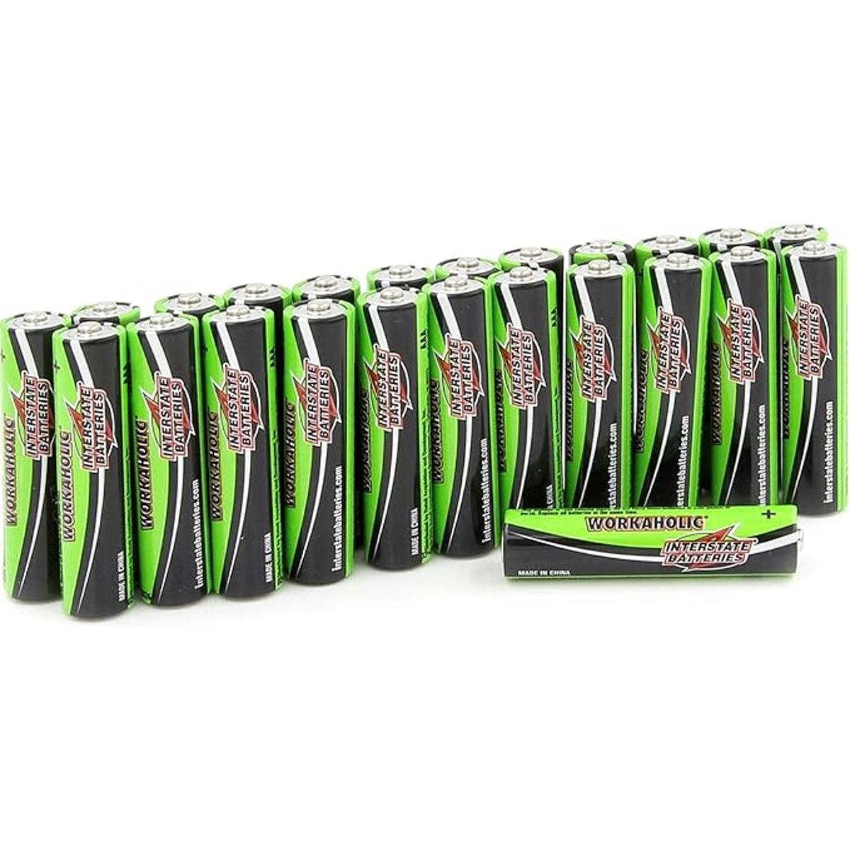 Interstate Batteries Batería alcalina AAA 24 unidades