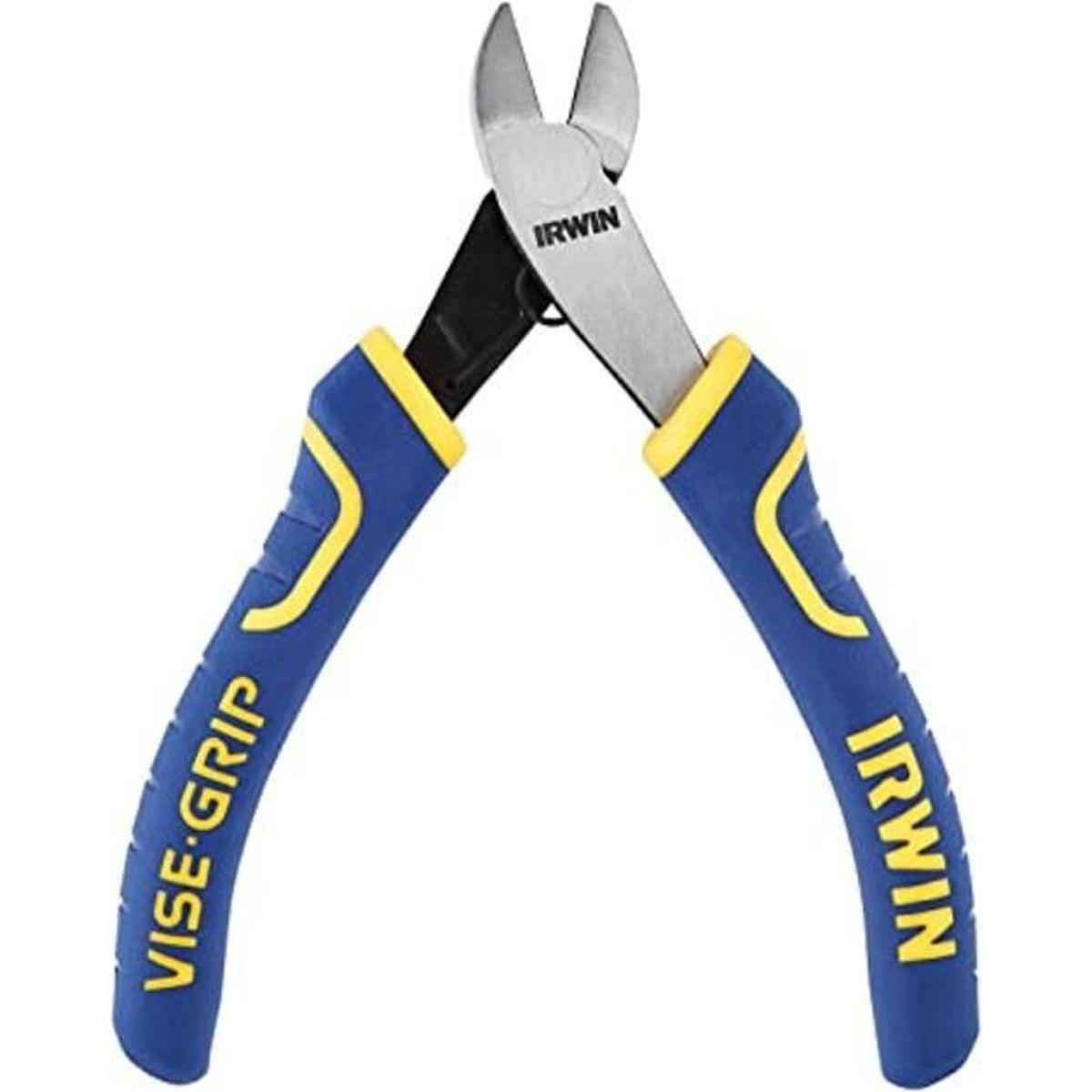 IRWIN Alicate VISEGRIP de corte en diagonal con resorte