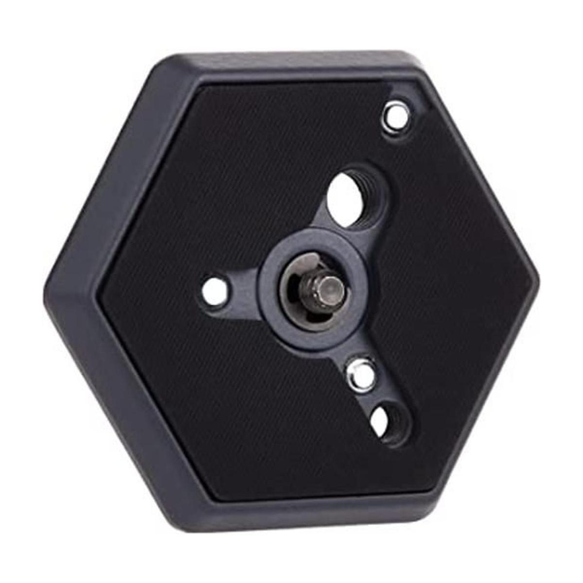 Manfrotto 130 14 Placa de montaje hexagonal de liberación