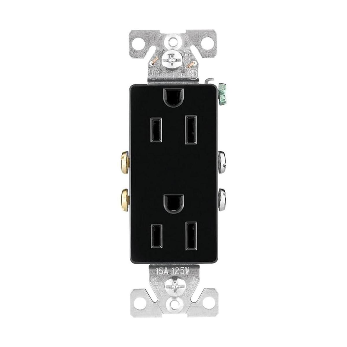 EATON Cableado 11079BK 15Amp 2polos 3hilos 125Volts