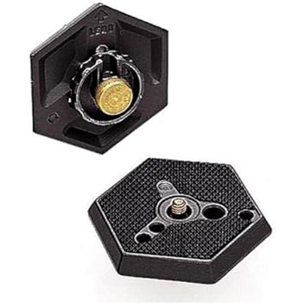 Manfrotto 030 14 Placa hexagonal de liberación rápida con_2