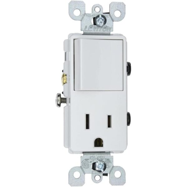 Leviton 5625W 15 Amp 120 Volt Decora Single Pole_1