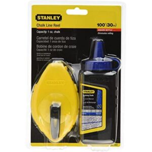 STANLEY Línea de tiza carrete con tiza azul 47442_1