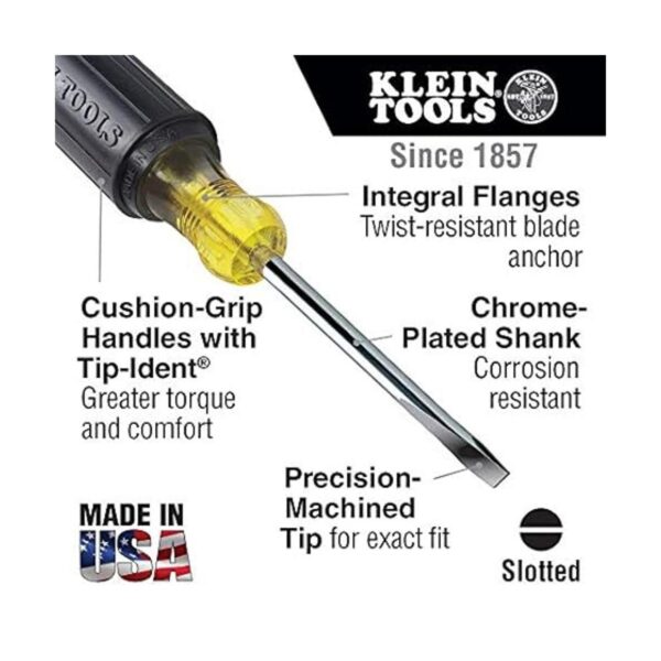 Klein Tools 85484 juego de desarmador con mango acolchado_3