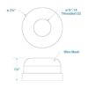 Seachoice Colador de malla de acero inoxidable 34_2