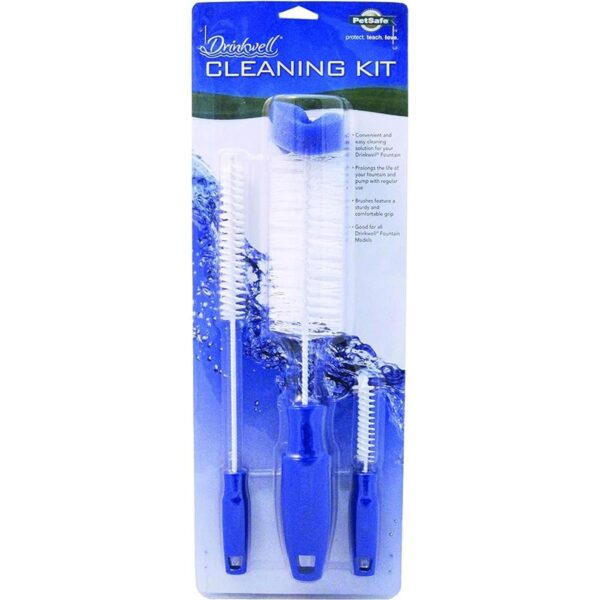 Set de limpieza para fuente de mascotas de Drinkwell Azul