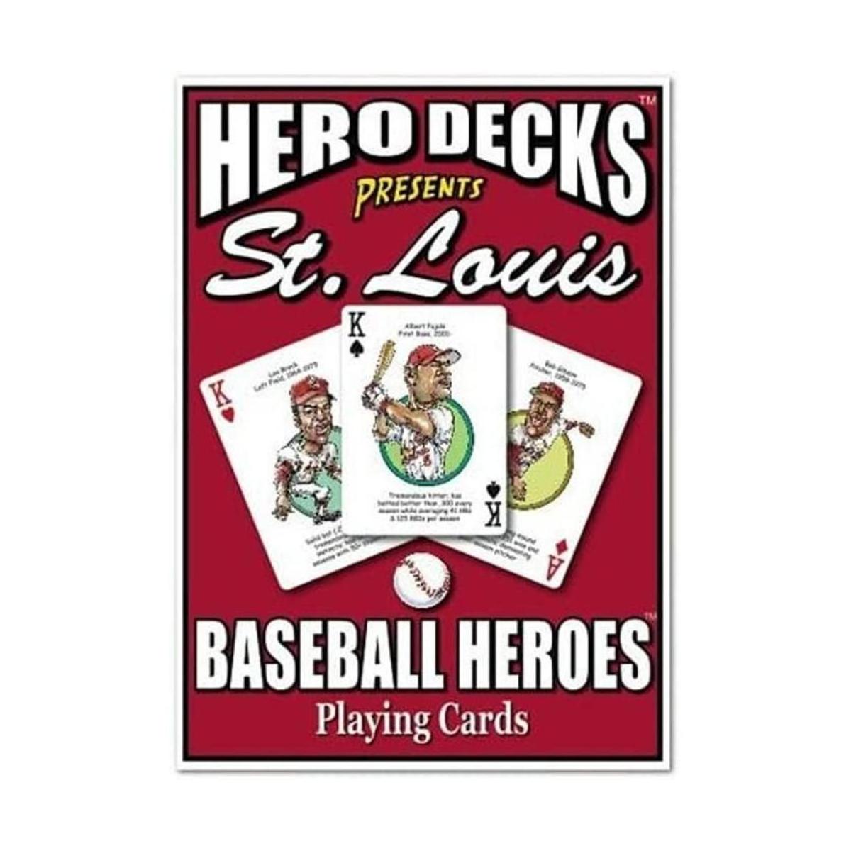 HERO Decks St. Louis Cardinals Juego de cartas