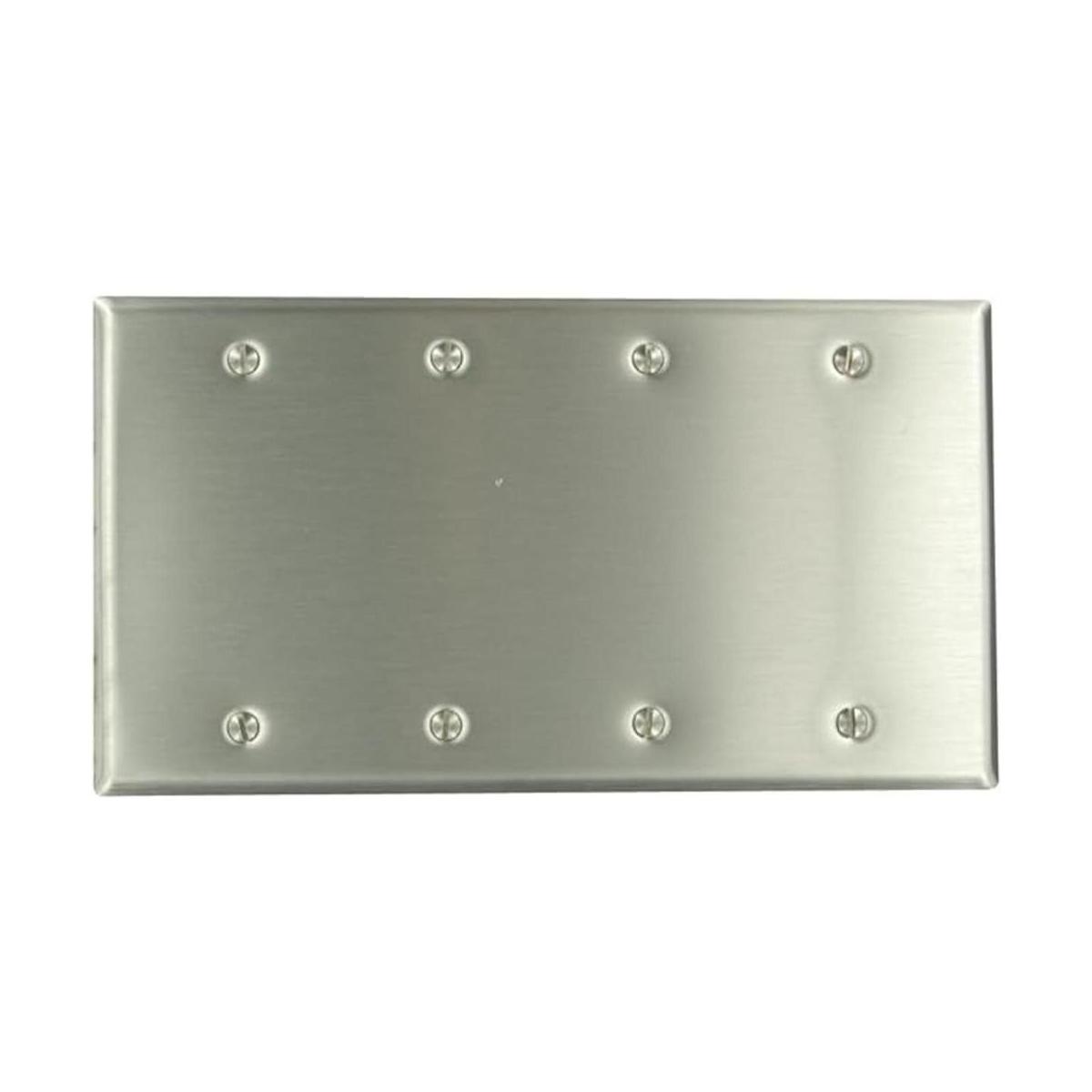 Leviton 84064 40 4Gang Ningún dispositivo Wallplate en