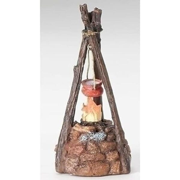 Fontanini Figura decorativa con luz LED para belén