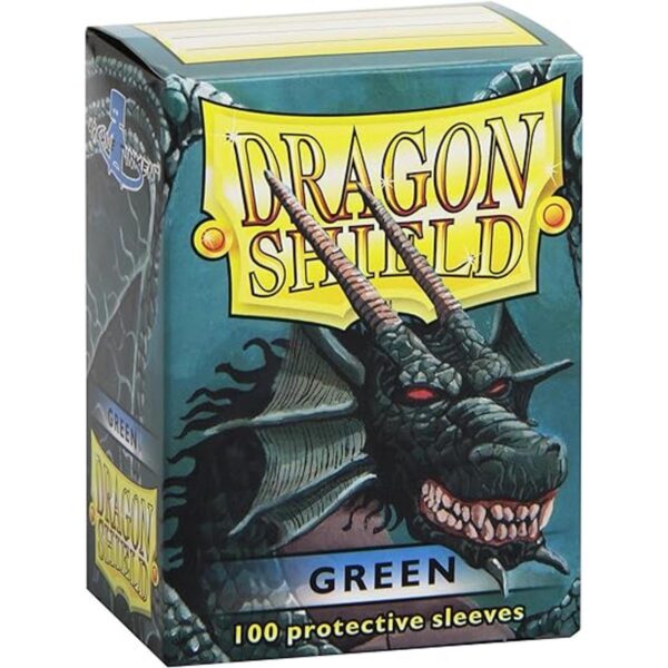 Dragon Shield Fundas Tamaño estándar clásico verde de 100_1