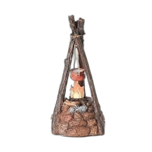 Fontanini Figura decorativa con luz LED para belén