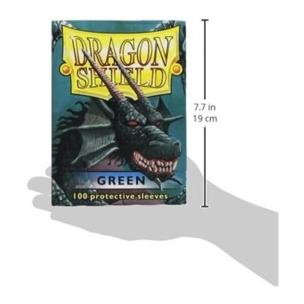 Dragon Shield Fundas Tamaño estándar clásico verde de 100_3