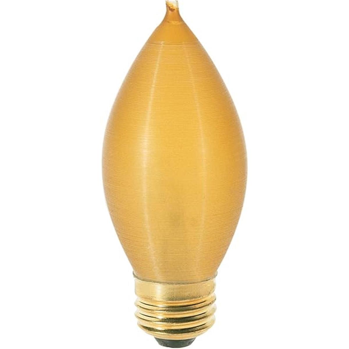 Satco S3416 Bombilla base media 40 W C11 120 V color