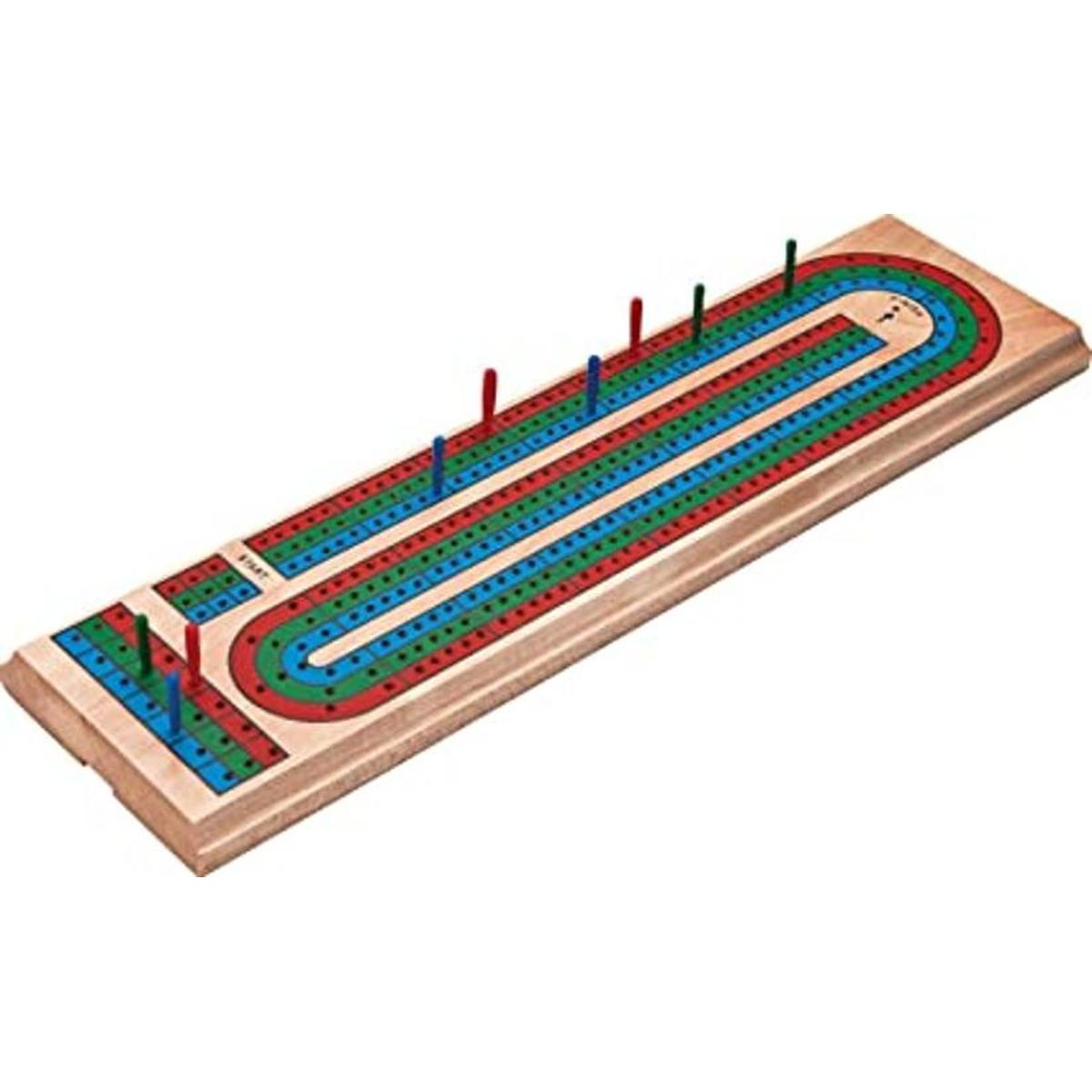 Mainstreet Classics juego de Cribbage tradicional de madera
