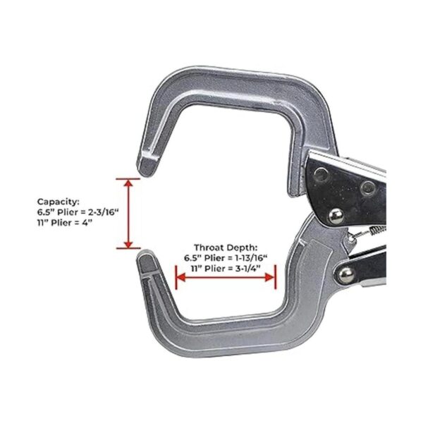 Strong hand Tools PR115S Abrazaderas en C con punta