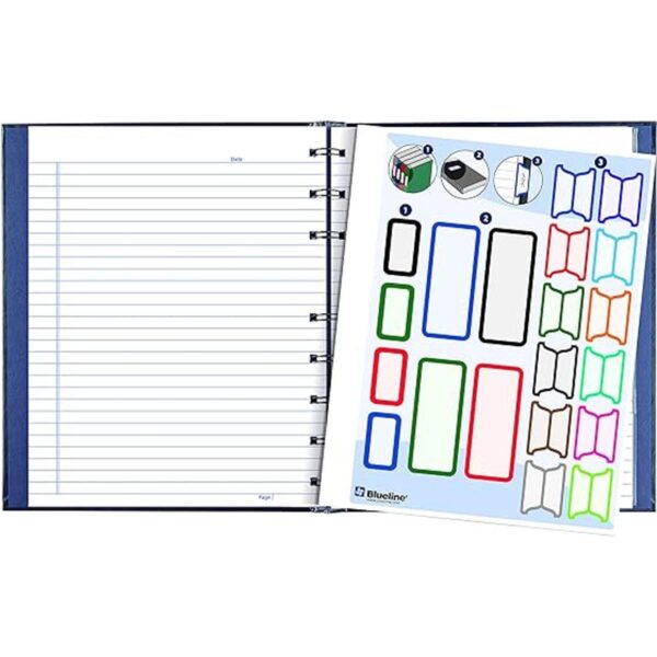 Blueline Notepro Cuaderno de composición azul 9.25 x_4