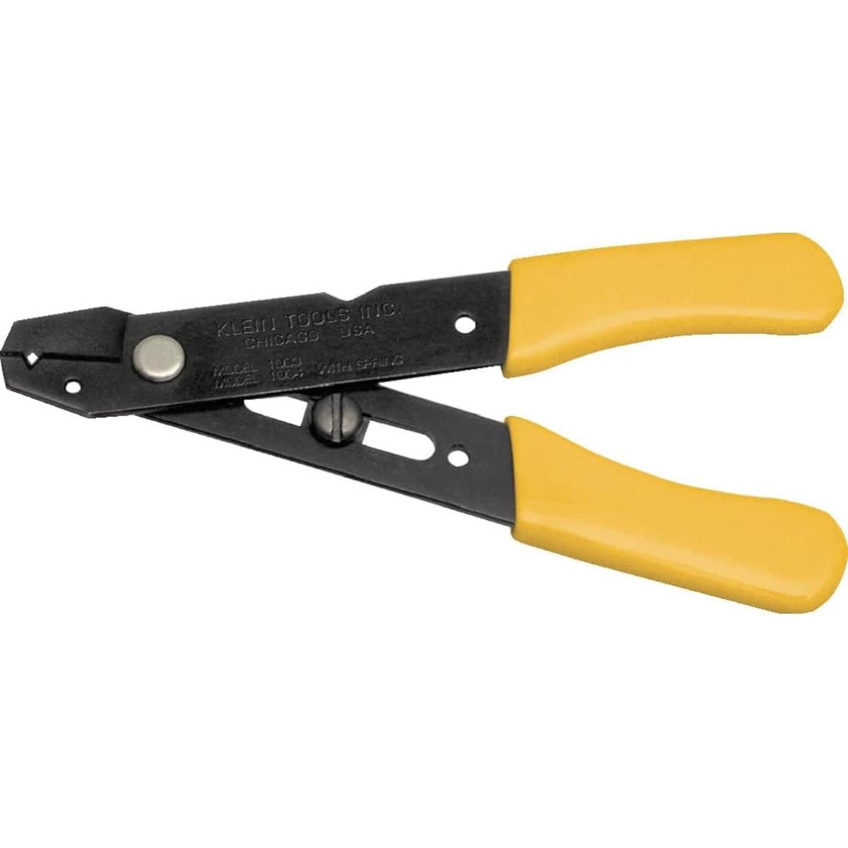 Klein Tools Pelacables y cortador 1003 para alambre sólido