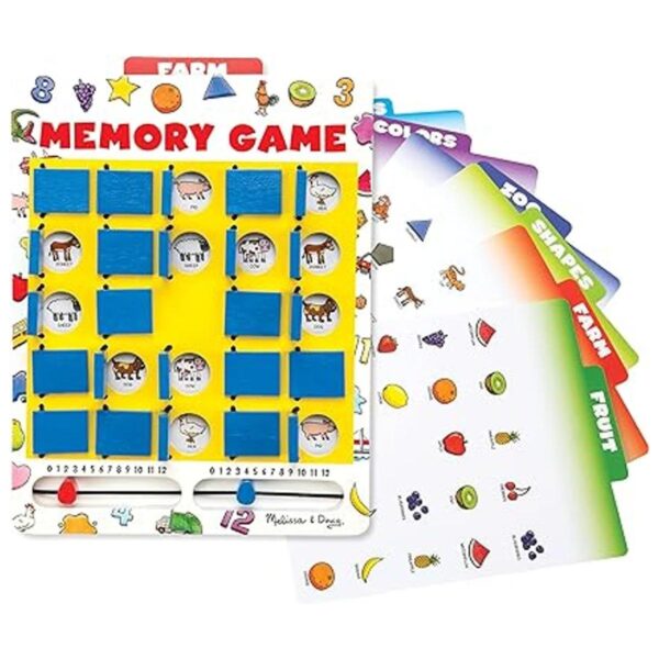 Juego de memoria para viajes Melissa Doug Flip to Win_4