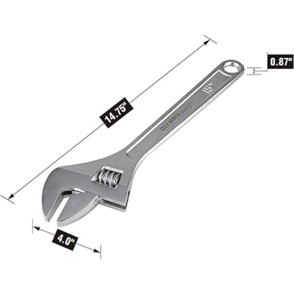Olympia Tools Llave ajustable 01015 15 pulgadas_5